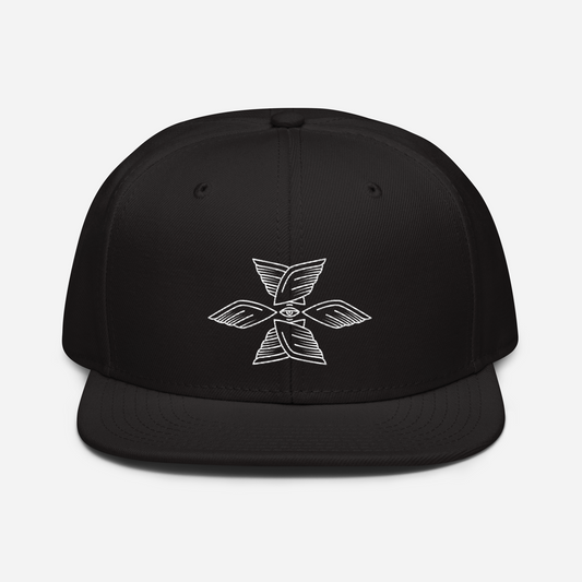 Seraphim Hat (Black on Black)