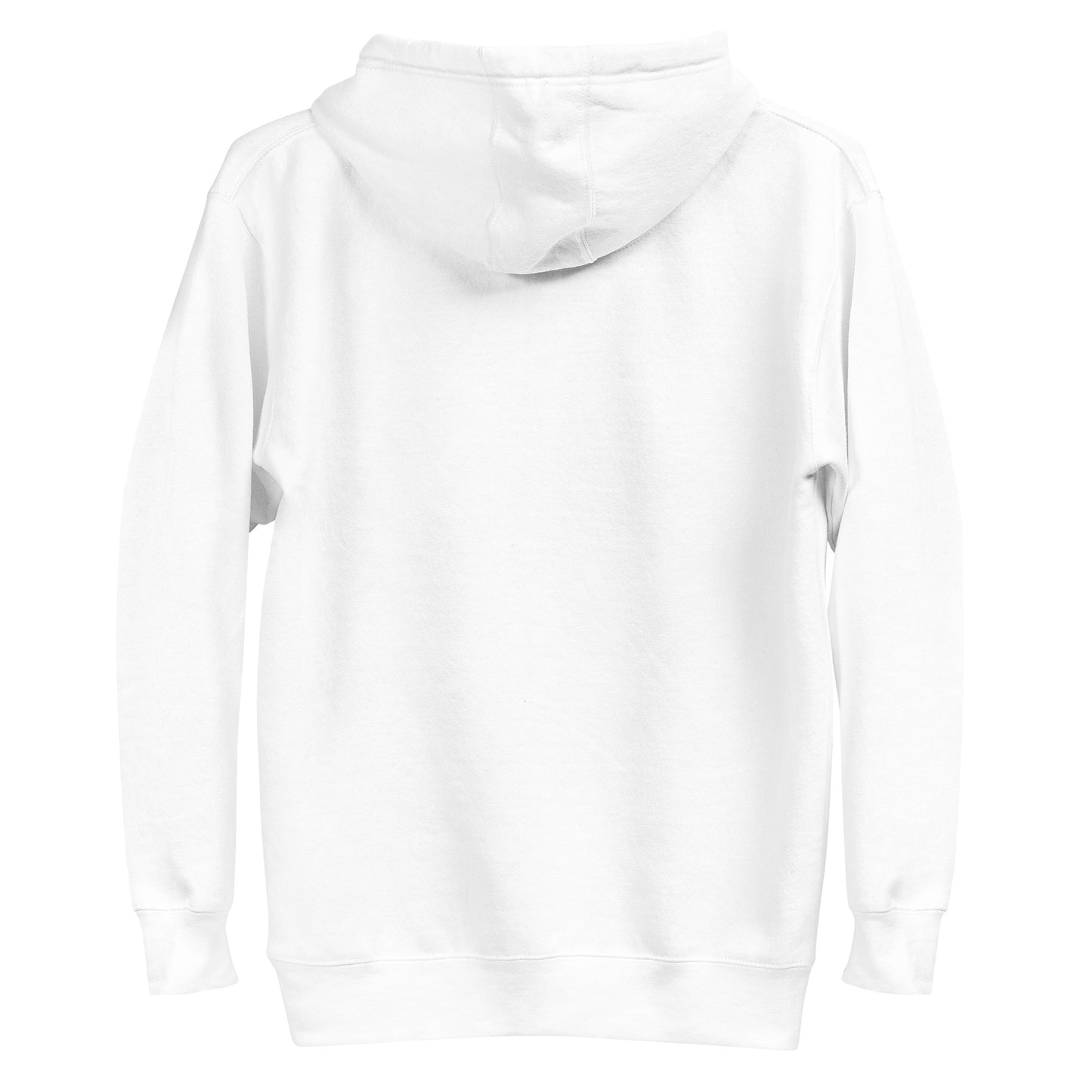 Printed Seraphim Hoodie (White on White)